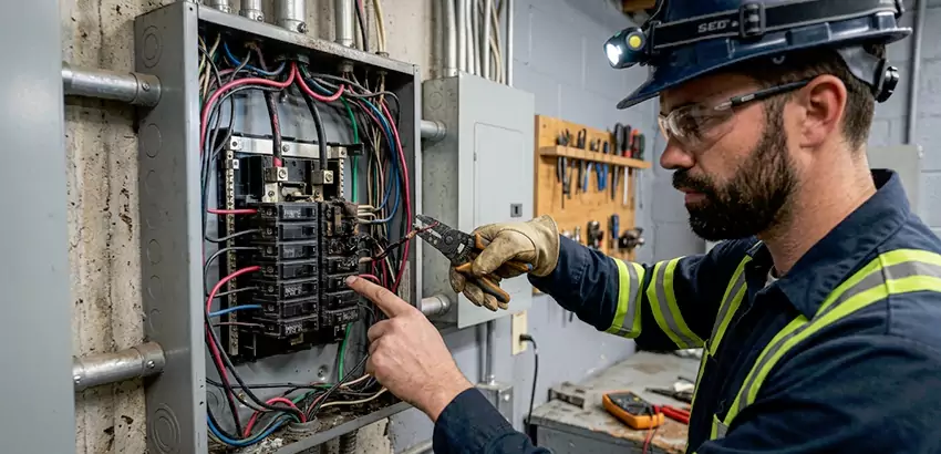 Breaker Box Short Circuit Repair in Sanford