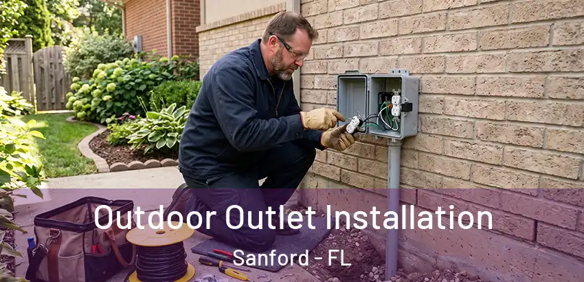 Outdoor Outlet Installation Sanford - FL